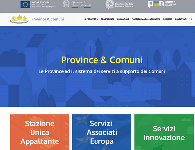 Province&Comuni: online il sito del progetto nazionale dell'UPI