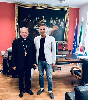 Il vescovo Oliva, amministratore apostolico della diocesi di Mileto, in visita alla Provincia di Vibo Il vescovo Oliva, amministratore apostolico della diocesi di Mileto, in visita alla Provincia di Vibo