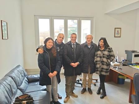 Ricognizione del presidente L’Andolina e del vice presidente Lasorba lungo le strade provinciali che conducono a Ricadi Ricognizione del presidente L’Andolina e del vice presidente Lasorba lungo le strade provinciali che conducono a Ricadi